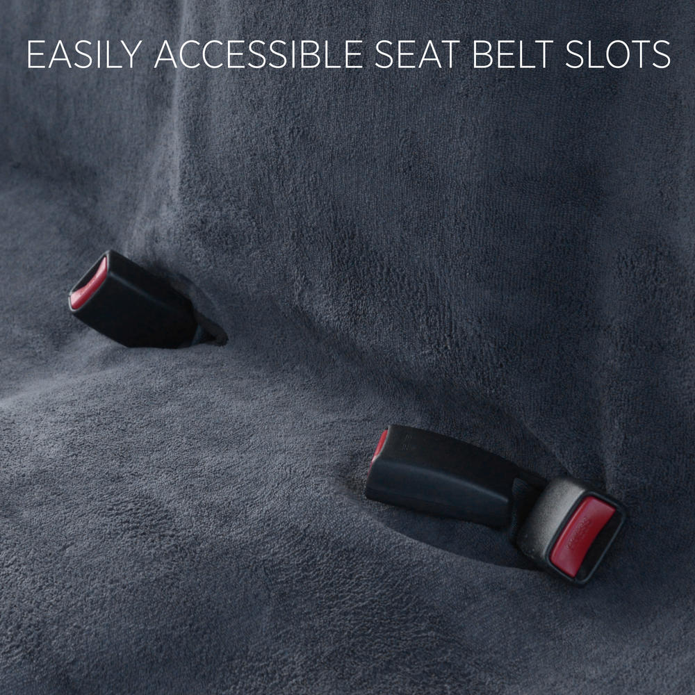 BDK UltraFit Water-Resistant Washable Rear Car Seat Covers
