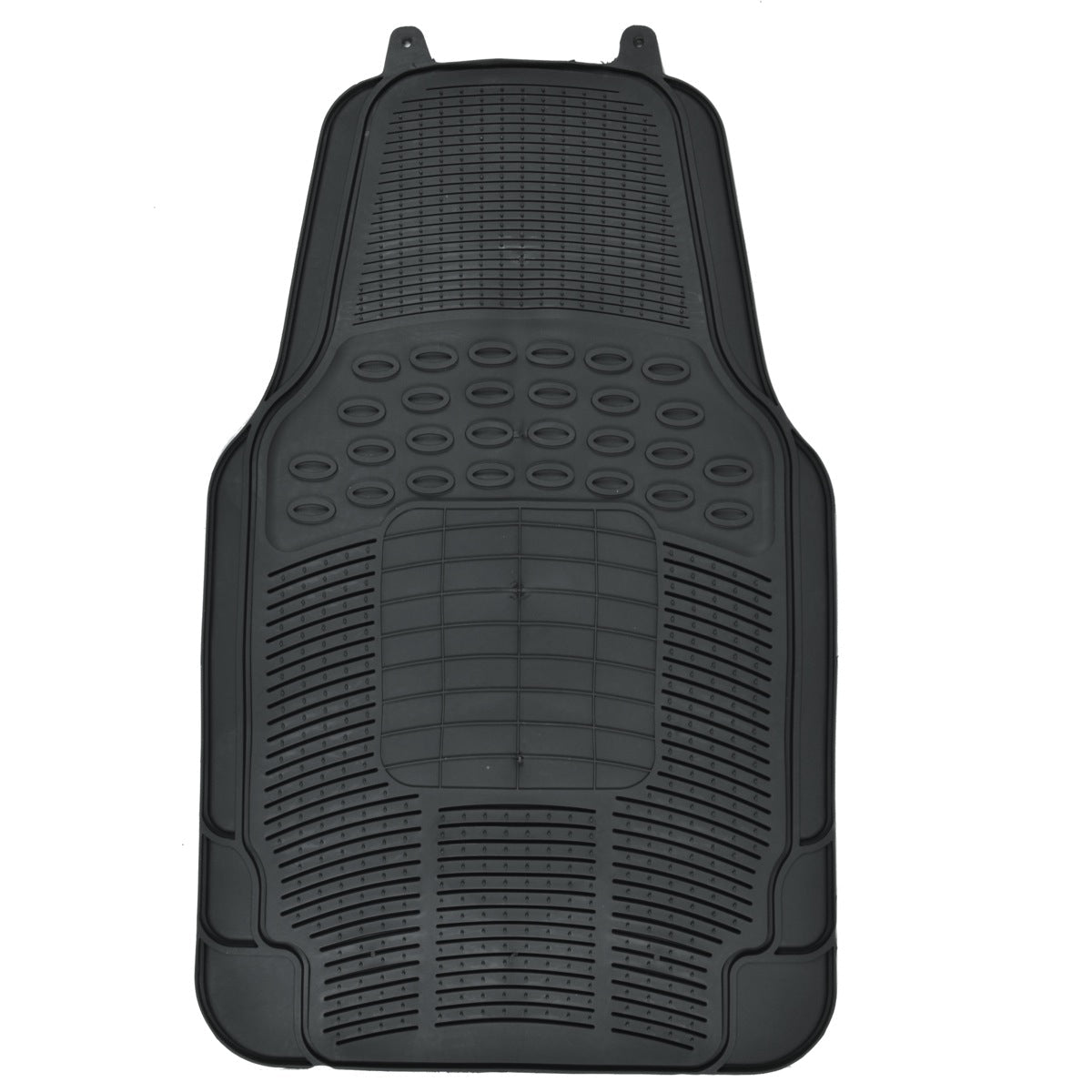 BDK Armored Super Hero Car Floor Mats - Officially Licensed DC Comics - All Weather Heavy Duty Auto Interior Liners for Car Truck Van SUV (Multiple Styles)