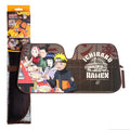 Naruto Shippuden Officially Licensed Windshield Sun Shade - Car Sun Shade Fits Most Autos, Trucks, SUV, & Van - Akatsuki Naruto Merch & Anime Accessories for Cars - Sunshade Car Windshield - 57" x 27"
