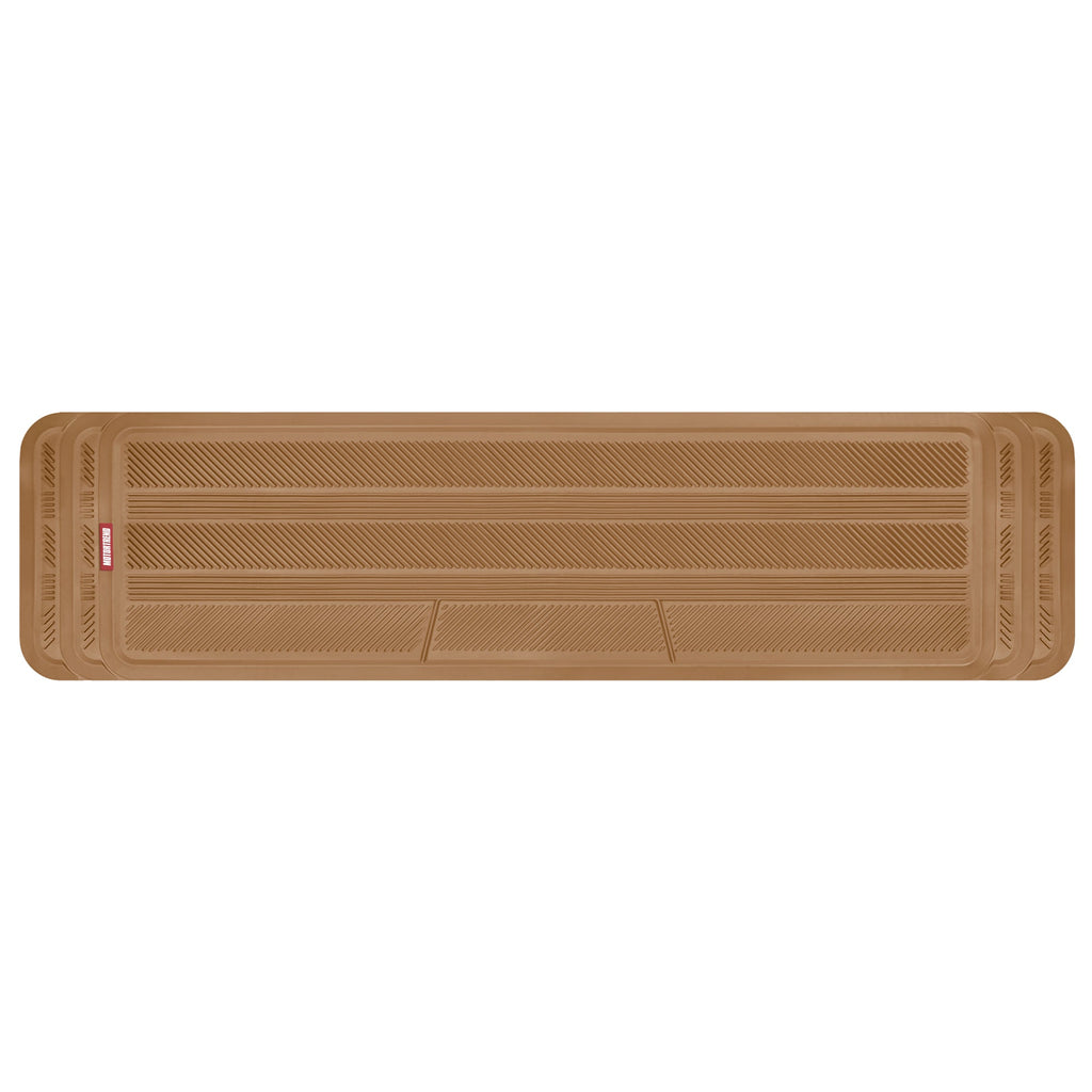 MotorTrend WeatherPlus Rubber Floor Runner - Heavy Duty, All Weather, Trim to Fit (57" x 14.75")