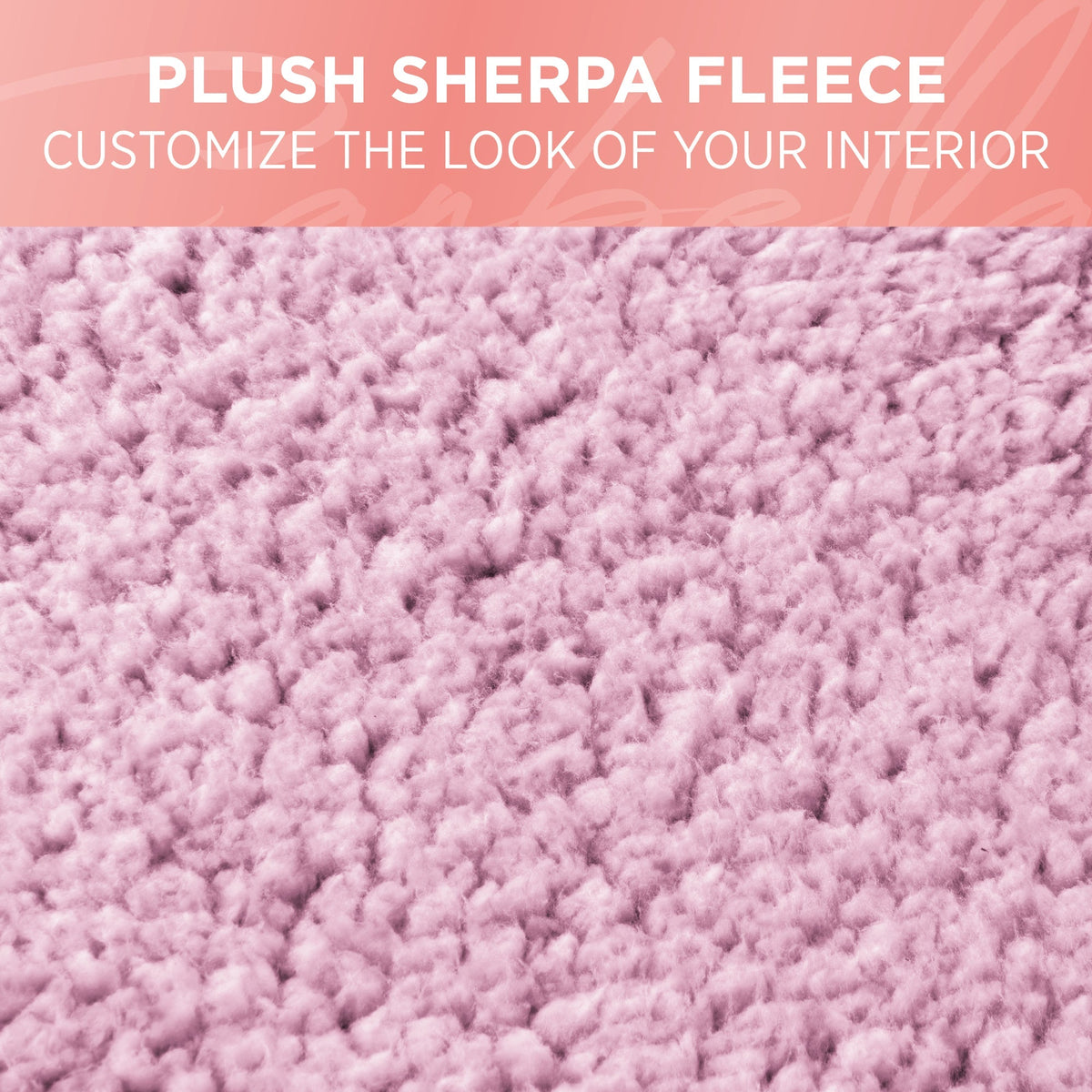 Carbella 2-Pack Plush Sherpa Fleece Front Seat Covers