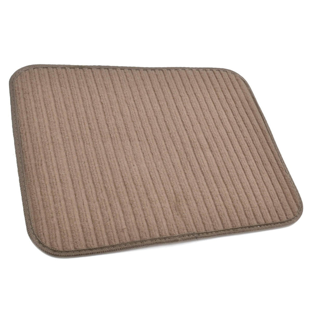 BDK 4-Piece Corduroy Front Floor Mats and Rear Floor Mats