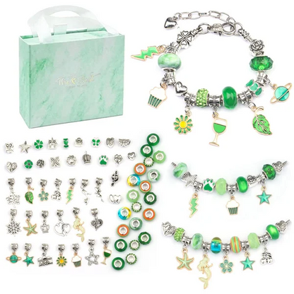 (🌲Early Christmas Sale)🎉The Best Gift For Children-🎀DIY Gorgeous Bracelet Set