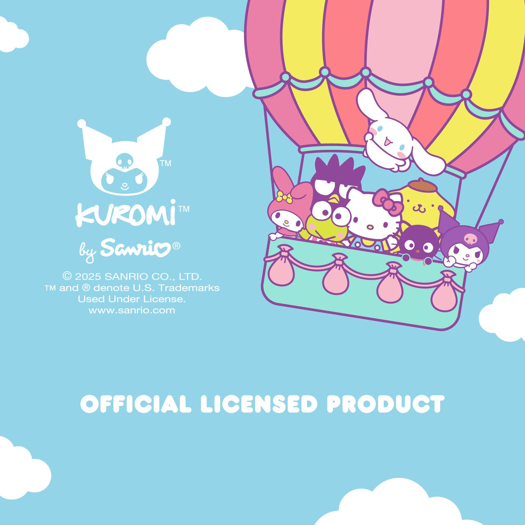 Hello Kitty and Friends Car Air Freshener (Kuromi - Lavender Boba Tea) Hanging Gel Area Deodorizer, Long-Lasting Car Scents Air Freshener, Cute Automotive Sanrio Accessories Decor, 2-Pack
