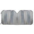 BDK Chrome Reflective Front Windshield Sunshade Standard (58" x 24")