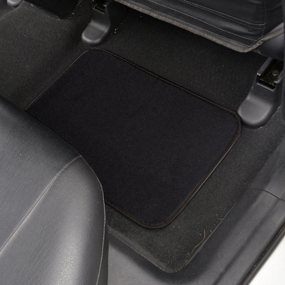 MotorTrend 4-Piece Premium Inter-Lock Backing Carpet Front Floor Mats and Rear Floor Mats