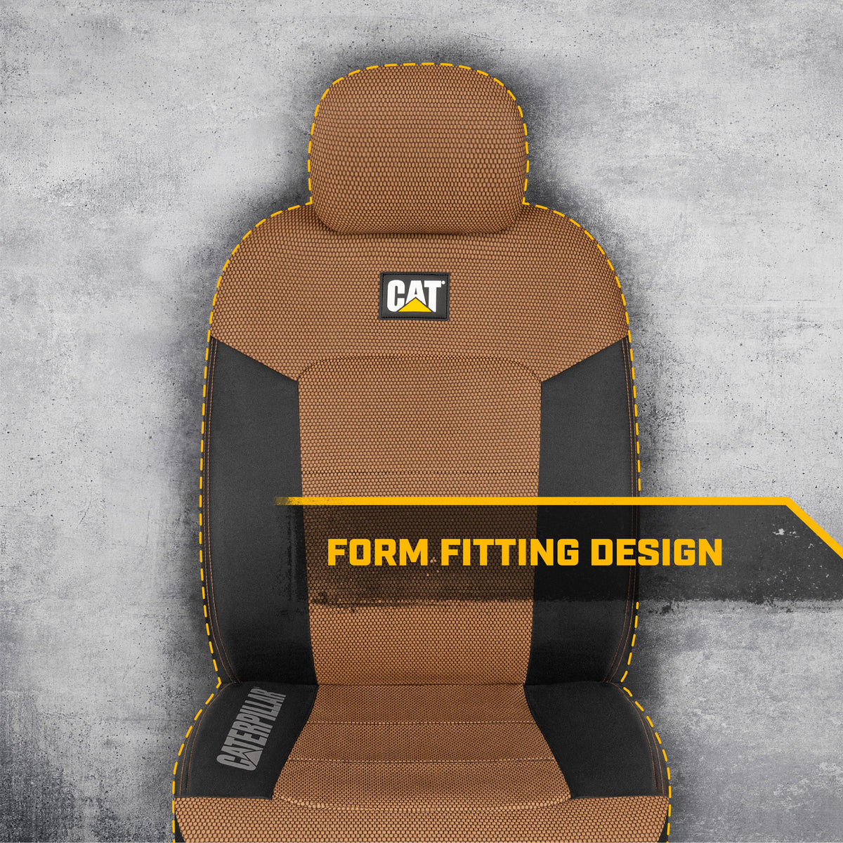 CAT 2-Pack MeshFlex Front Seat Covers