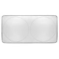 Sharper Image Pop-Up Vehicle Sunshade for Cars, SUVs, Trucks, Vans