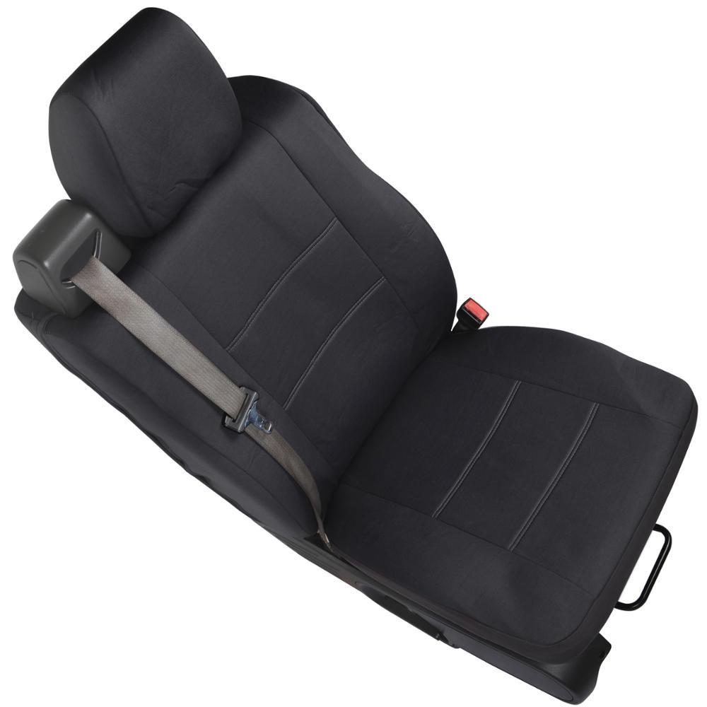 BDK 2-Pack PolyCustom EasyWrap Front Seat Covers for Ford F-150 Regular & Extended Cab (2004 - 2008)