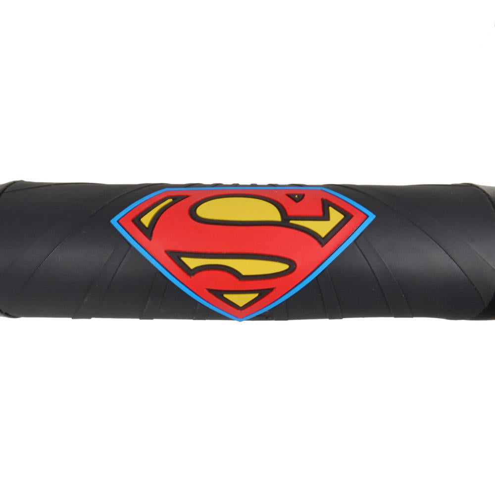 Warner Bros DC Comics Superman Logo Grip Steering Wheel Cover (Fits 14.5" - 15.5")
