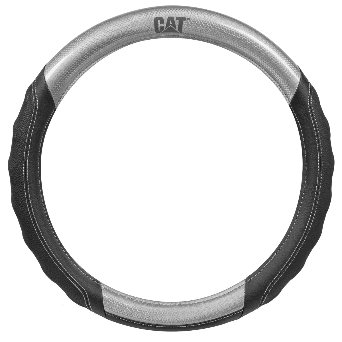 CAT ErgoDrive Faux Leather Steering Wheel Cover (Fits 14.5" - 15.5")