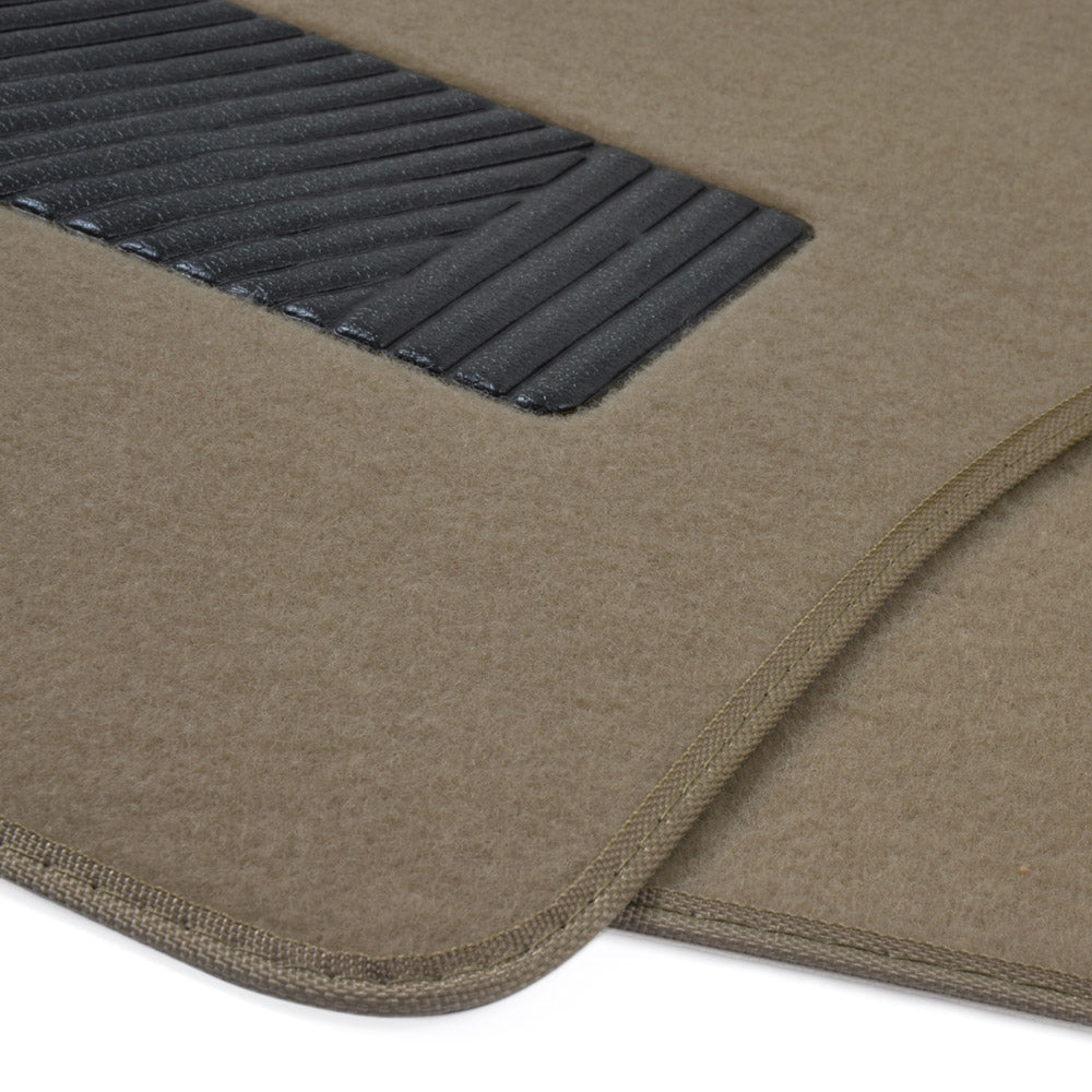 MotorTrend 4-Piece Premium Inter-Lock Backing Carpet Front Floor Mats and Rear Floor Mats