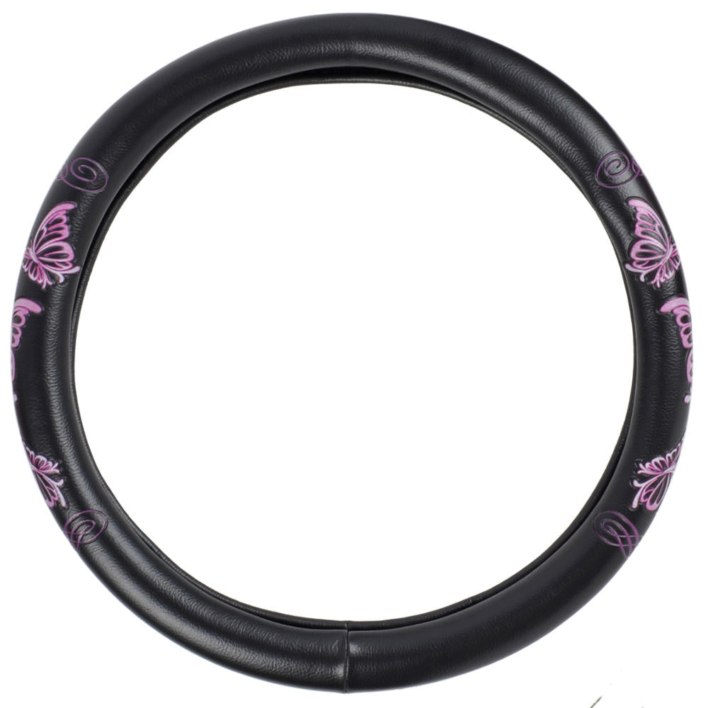BDK Design Comfort Grip Steering Wheel Cover (Fits 14.5" - 15.5")