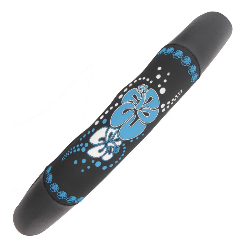 BDK Hawaiian Flowers Steering Wheel Cover (Fits 14.5" - 15.5")