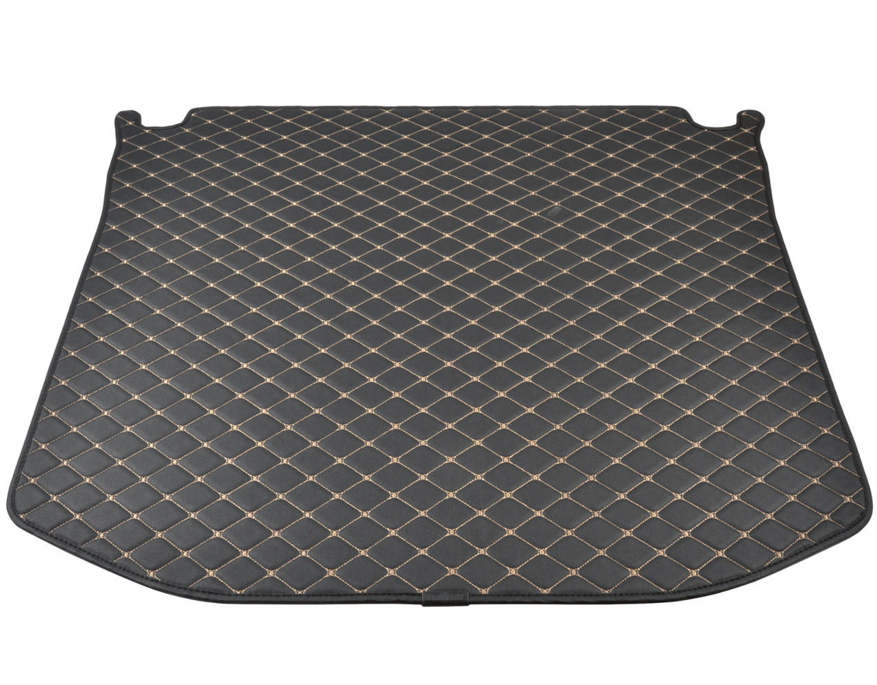 BDK Custom Fit Diamond Stitch Leatherette Trunk/Cargo Liner Mat for Jeep Grand Cherokee (2014 - 2016)