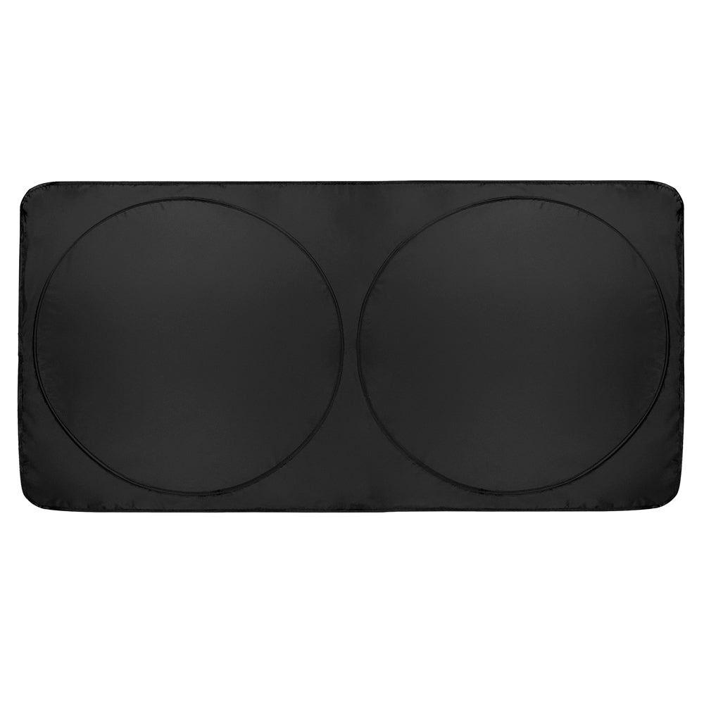 Sharper Image Pop-Up Vehicle Sunshade for Cars, SUVs, Trucks, Vans