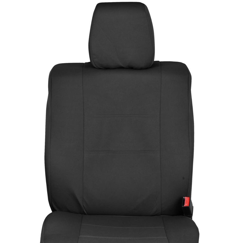 BDK 2-Pack PolyCustom EasyWrap Front Seat Covers for Ford F-150 Crew Cab (2004 - 2008)