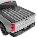 MotorBox Tri-Fold Truck Tonneau Cover for Chevy Silverado 1500 / GMC Sierra 1500 (2014-2018) with 6.6 ft Bed Length