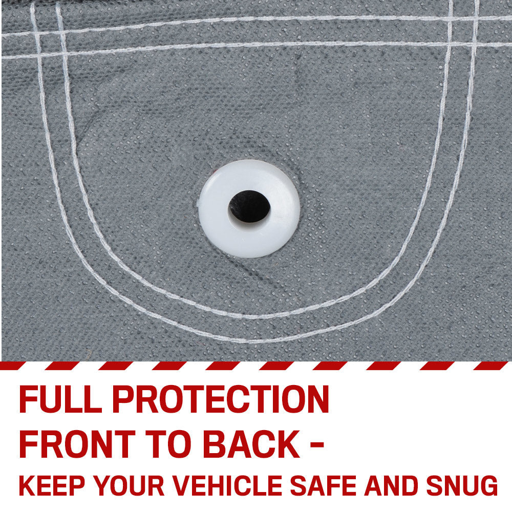 MotorTrend 4-Series Premium Poly Lined Vehicle Cover for Cars, SUVs, Trucks, Vans