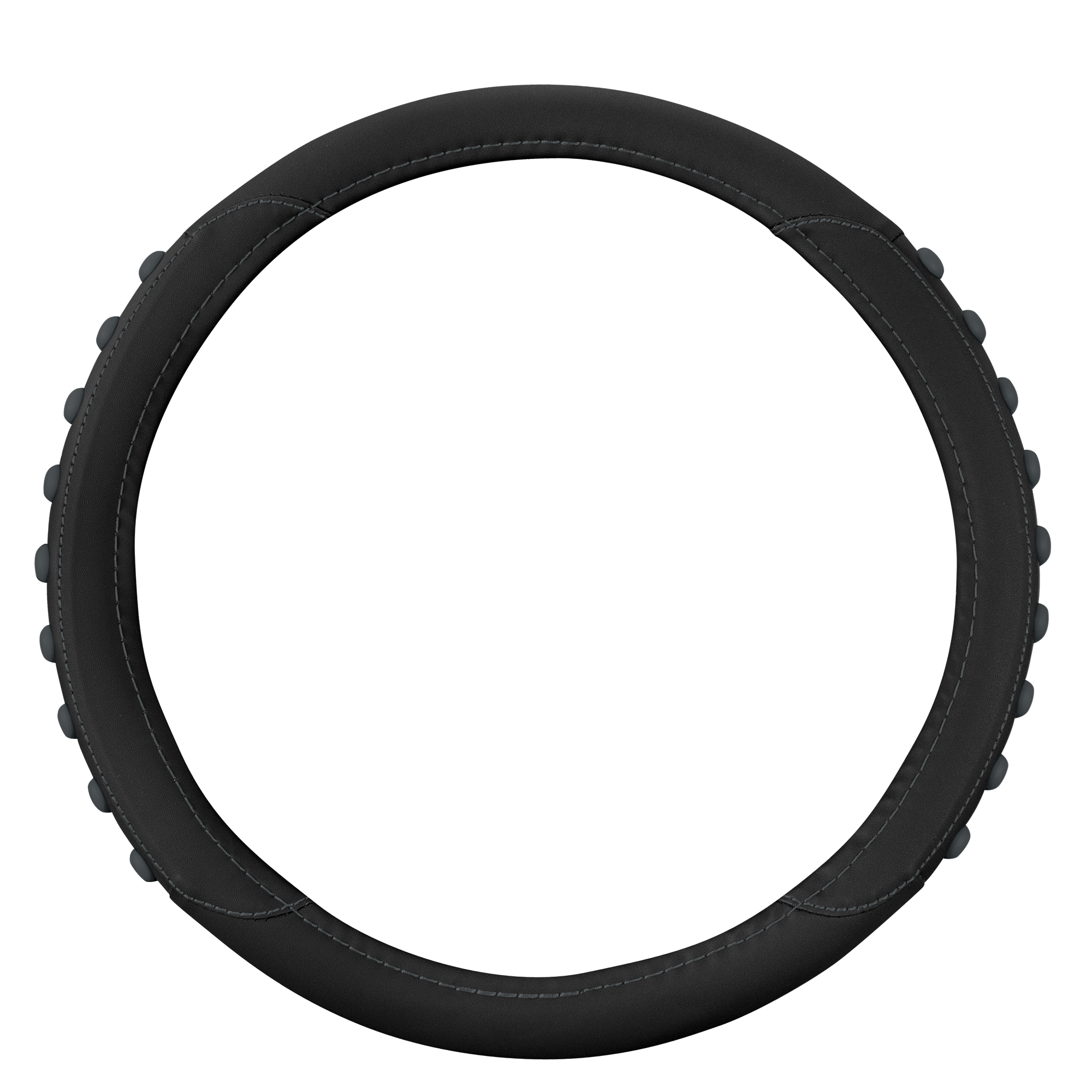 MotorTrend FlexGrip Steering Wheel Cover with Raised Bump Grips (Fits 14.5" - 15.5")