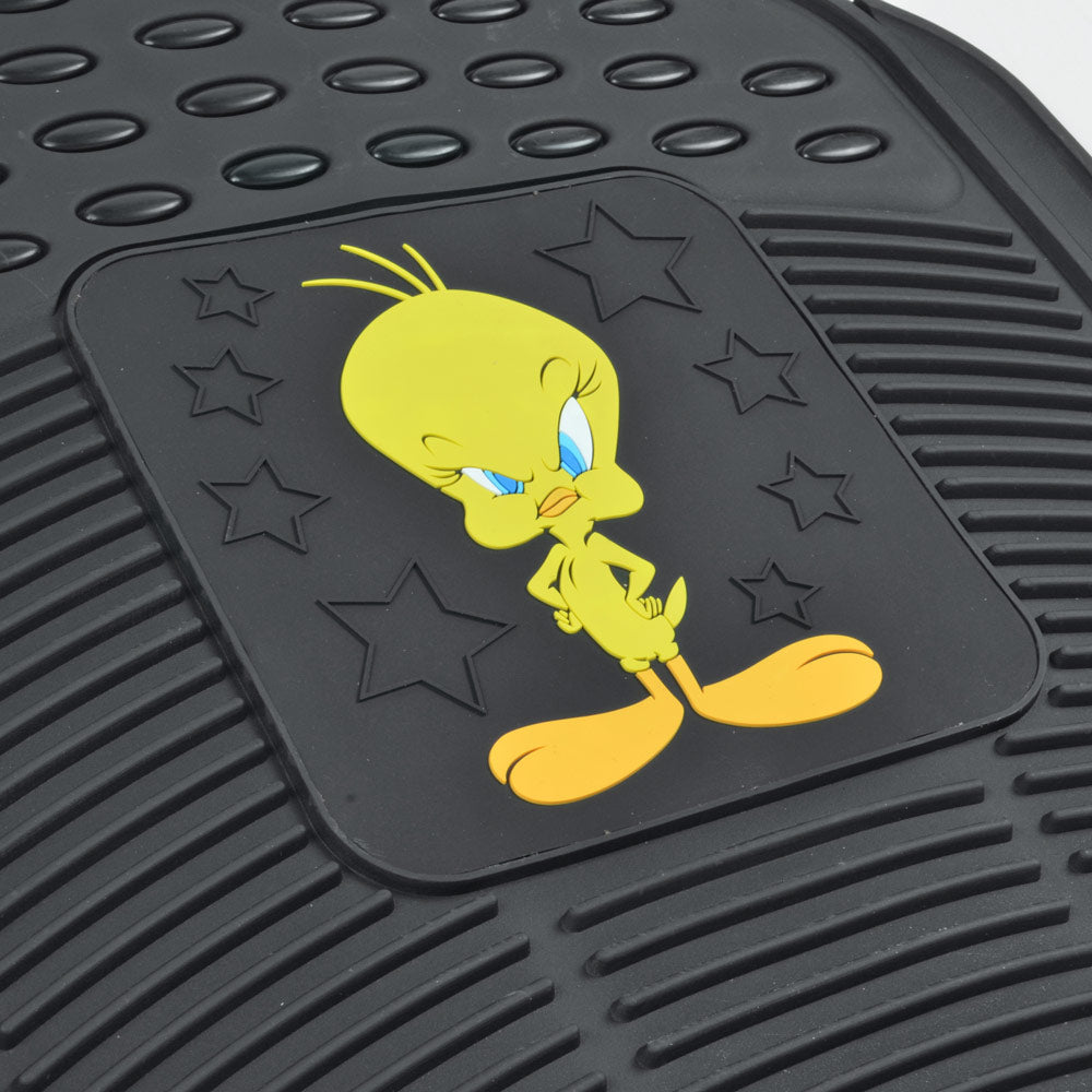 BDK Armored Super Hero Car Floor Mats - Officially Licensed DC Comics - All Weather Heavy Duty Auto Interior Liners for Car Truck Van SUV (Multiple Styles)