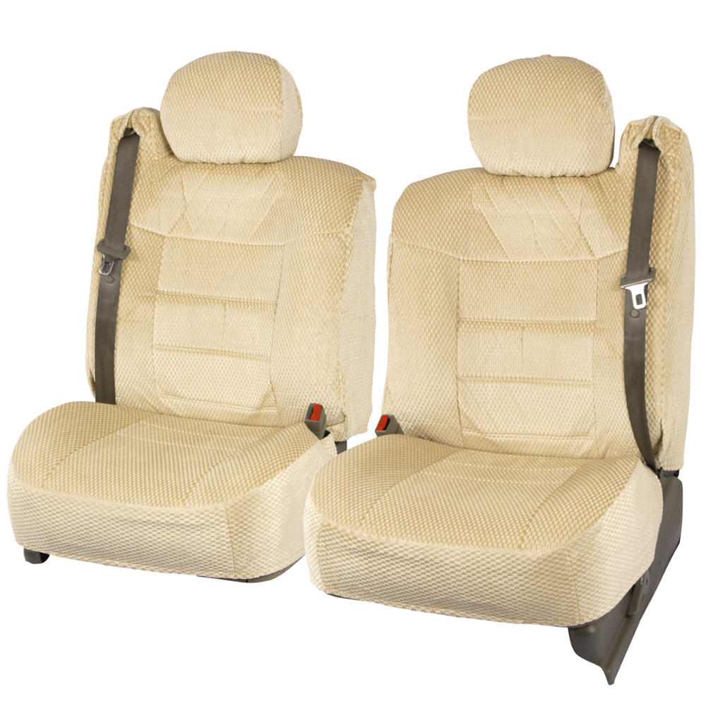 BDK Scottsdale Cloth Front Seat Covers for Ford F150 (1999 - 2010)