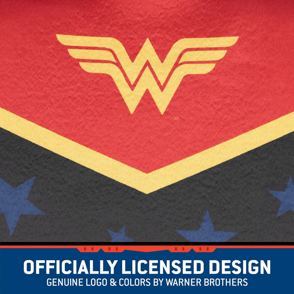 Warner Bros DC Comics 6-Piece Wonder Woman Front Seat Covers and Seat Belt Pads
