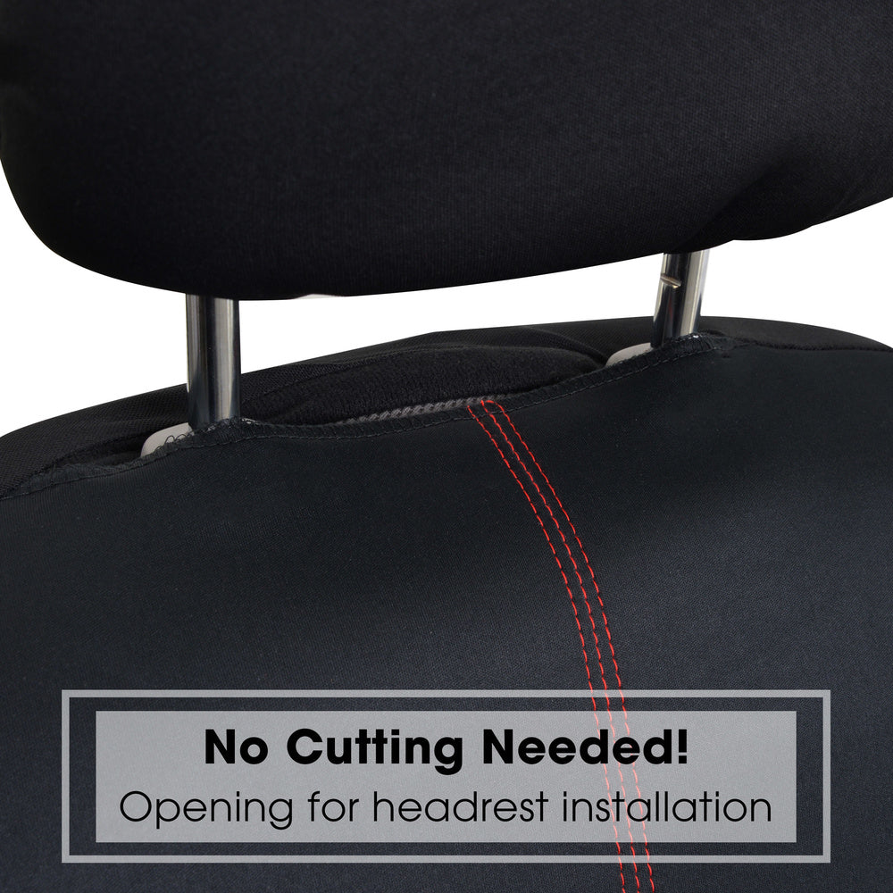 MotorTrend 2-Pack SpillGuard Water-Proof Neoprene Front Seat Covers