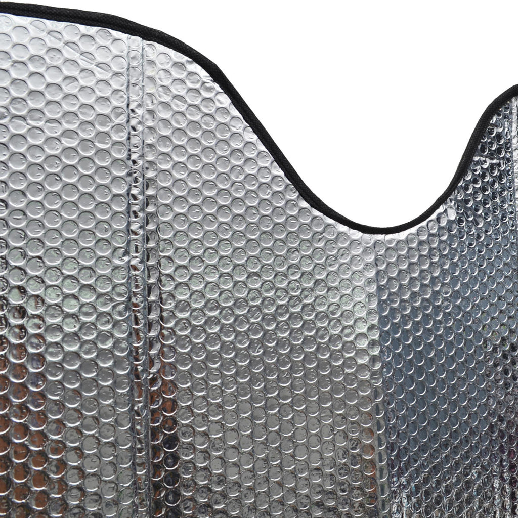 BDK Chrome Reflective Front Windshield Sunshade Standard (58" x 24")