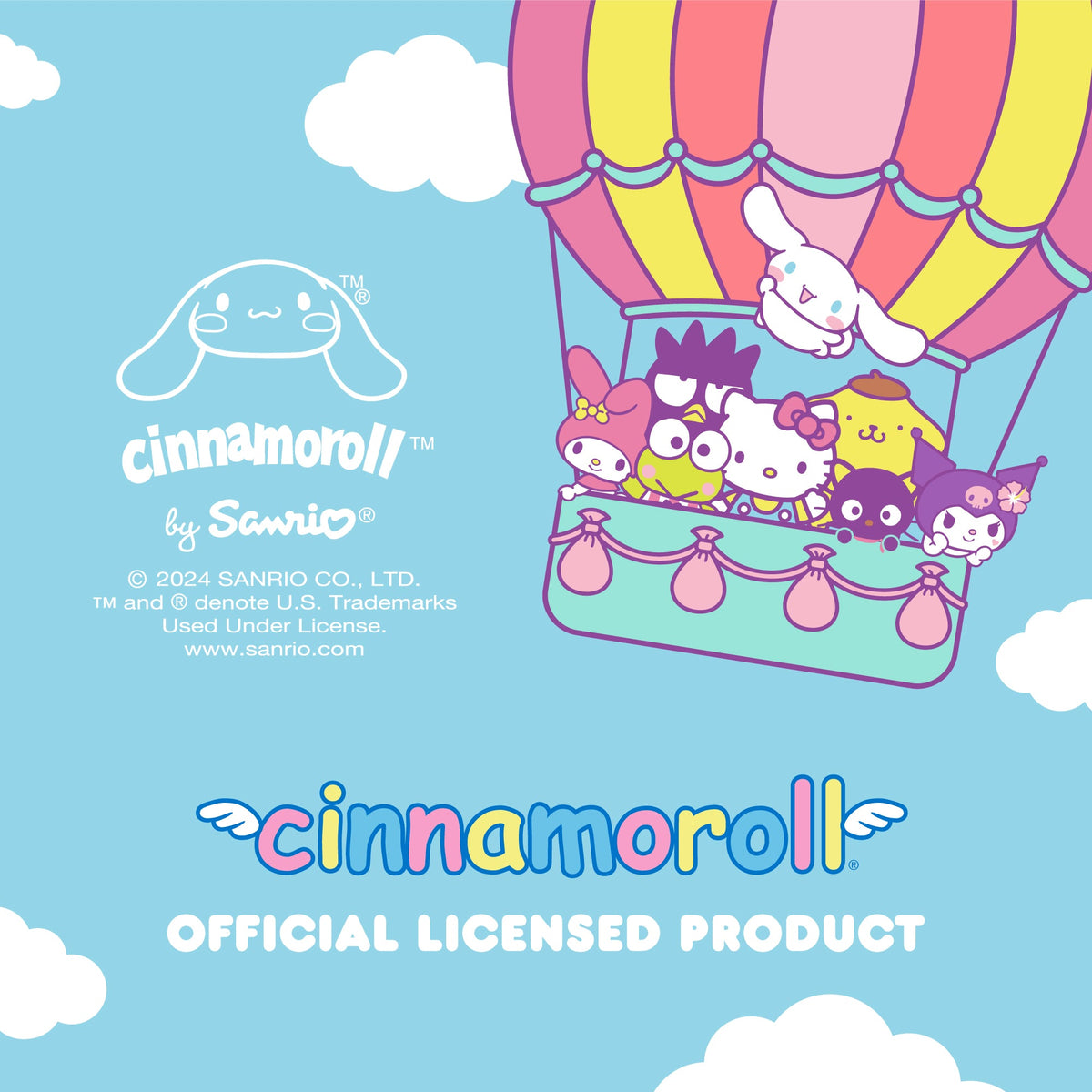 Carbella Sanrio Cinnamoroll Lemon Chill Front Windshield Sunshade (58" x 28")