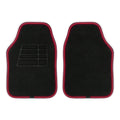 MotorTrend 2-Piece RGB LED Front Floor Mats, 16 Colors 4 Light Modes