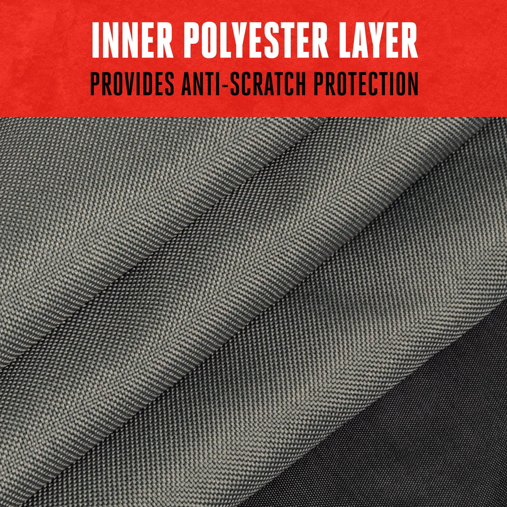 MotorTrend Vehicle Cover for Motorcycles, Mopeds, and 2-Wheelers