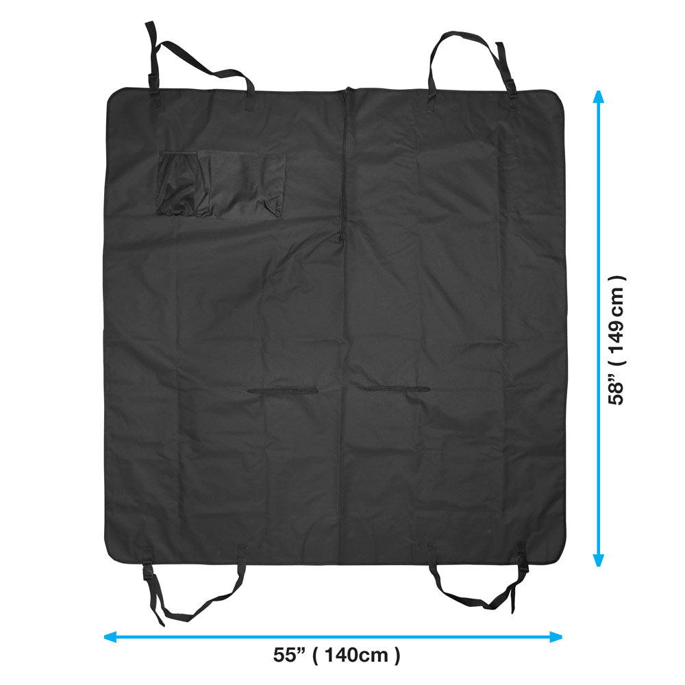 BDK Water-Proof Hammock Dog Rear Seat Cover - Heavy Duty (55" x 58")