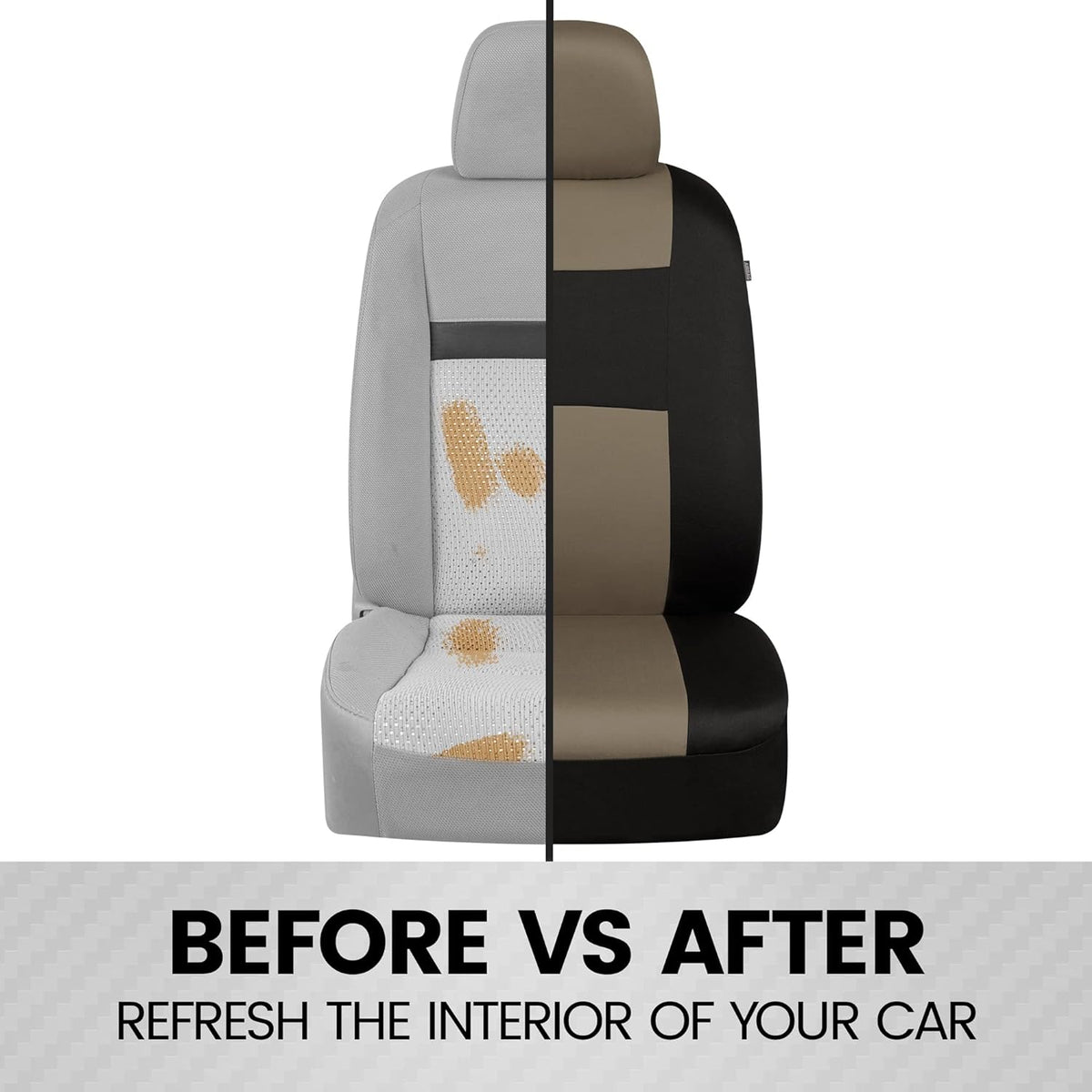 BDK 2-Pack PolyPro Front Seat Covers