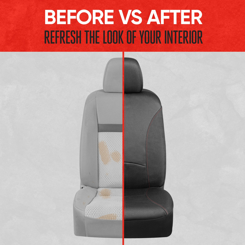 MotorTrend 2-Pack SpillGuard Water-Proof Neoprene Front Seat Covers