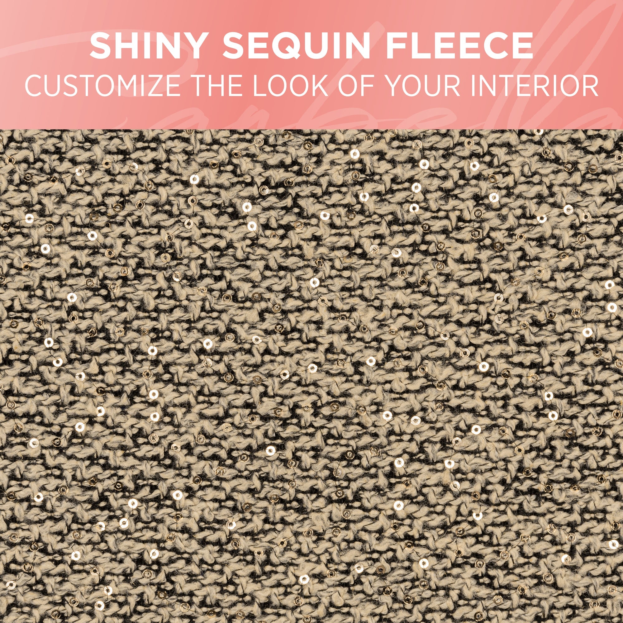 Carbella Sequin Tweed Front Seat Covers