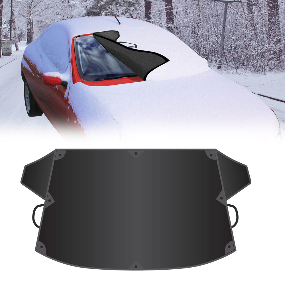 BDK Magnetic Water-Proof Front Windshield Cover for Ice, Snow, Hail (78" x 43")