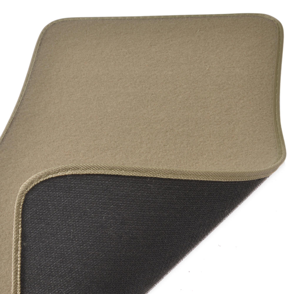MotorTrend 4-Piece Premium Inter-Lock Backing Carpet Front Floor Mats and Rear Floor Mats