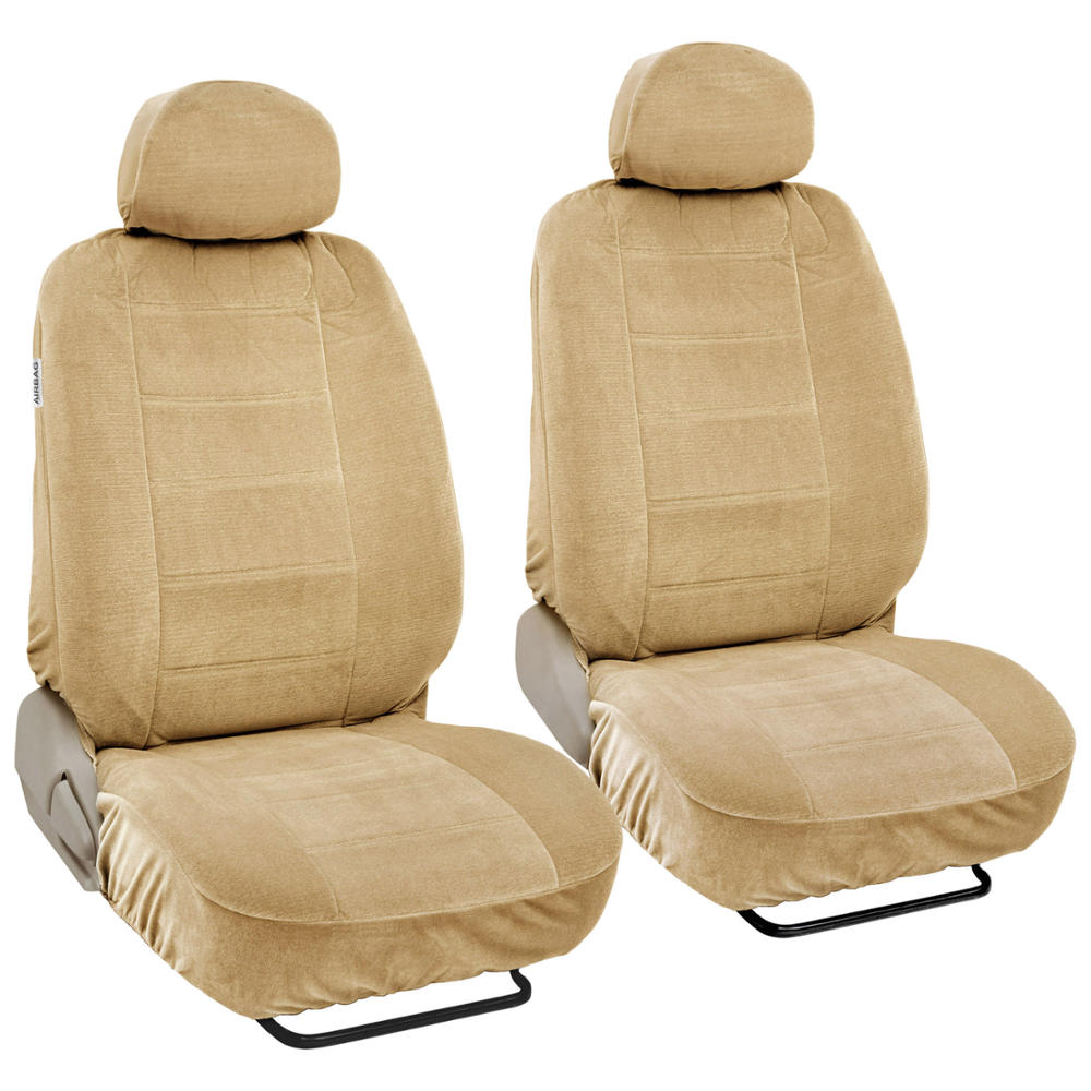 BDK 2-Pack Premium Regal Cloth Front Seat Covers