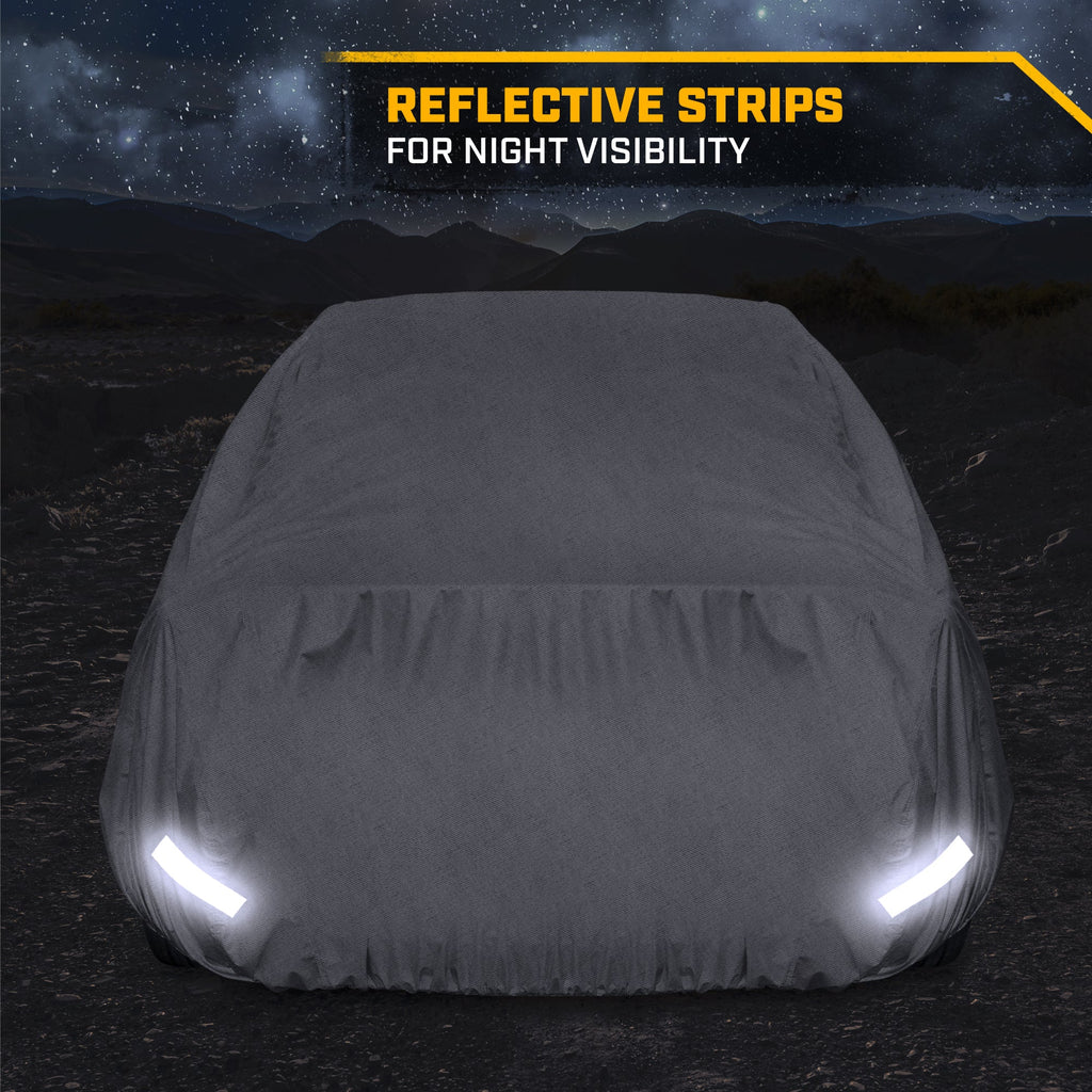 CAT Ultimate Tyvek Vehicle Cover for Cars, SUVS, Trucks, Vans - All Weather, Breathable L (190" x 67" x 80")