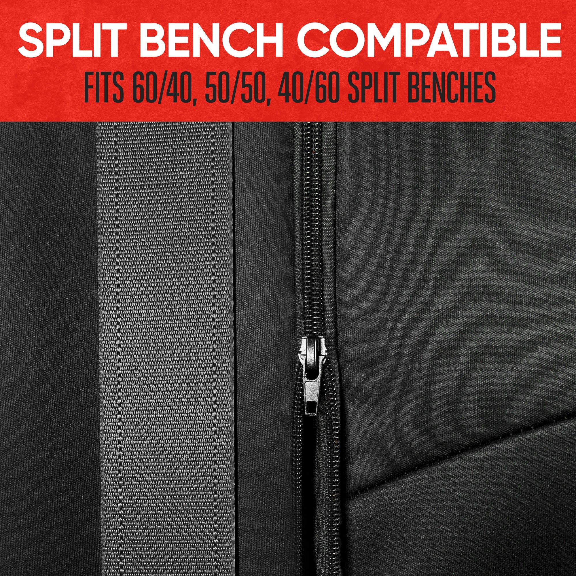 MotorTrend SpillGuard Water-Proof Neoprene Rear Seat Cover