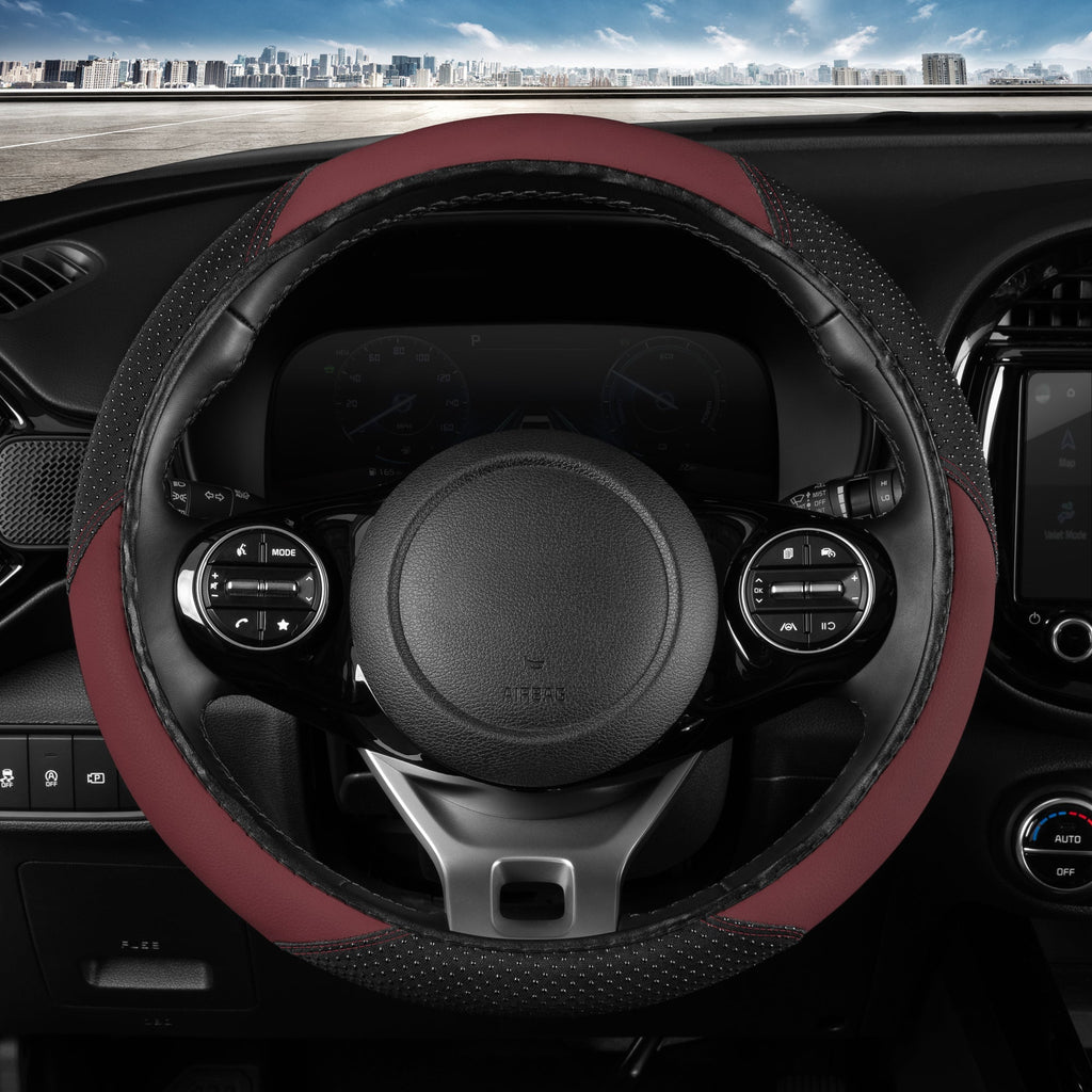 BDK SootheGrip MassageTouch Steering Wheel Cover (Fits 14.5" - 15.5")