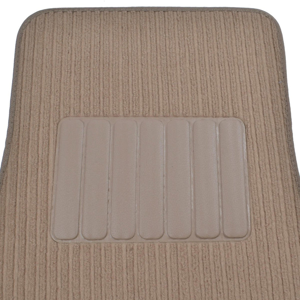 BDK 4-Piece Corduroy Front Floor Mats and Rear Floor Mats