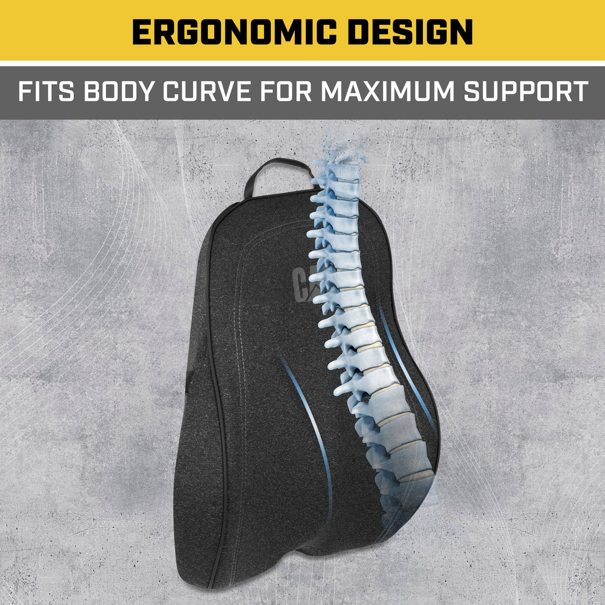 CAT Ergonomic Big Lumbar Support Cushion