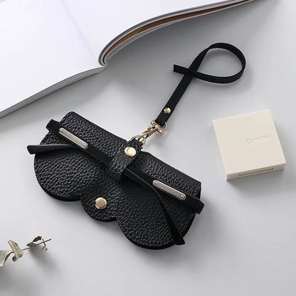 🏆Hot Sale🔥Soft Leather Sunglasses Bag 🔥